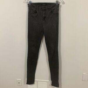 J Brand jeans Size 28, good condition, dark gray. See measurements